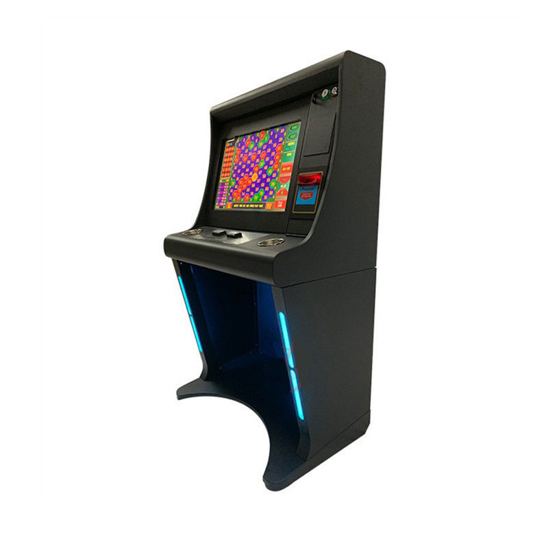 Pog 510 Vaso in legno di armadi per macchine da gioco d'oro con touchscreen LCD da 22 pollici