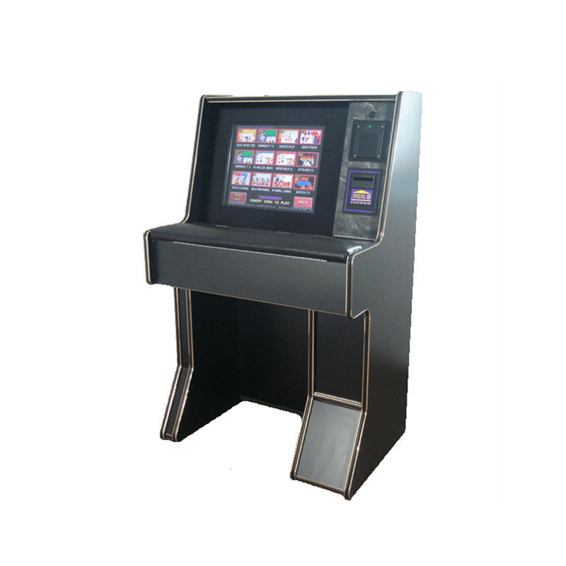 Pog 510 Vaso in legno di armadi per macchine da gioco d'oro con touchscreen LCD da 22 pollici