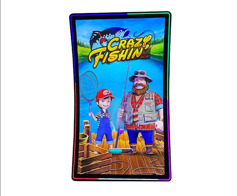Colore del nero di AC100-240V Arcade Slot Machine Screen Waterproof
