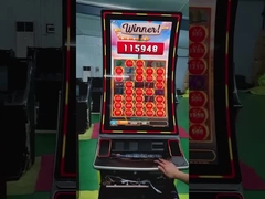 Macchina a 32/43 pollici del gioco delle scanalature, spingitoio curvo della moneta di arresto di abilità dello schermo